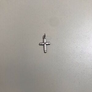 Vintage James Avery Sterling Silver 925 Retired Cross Pendant Charm